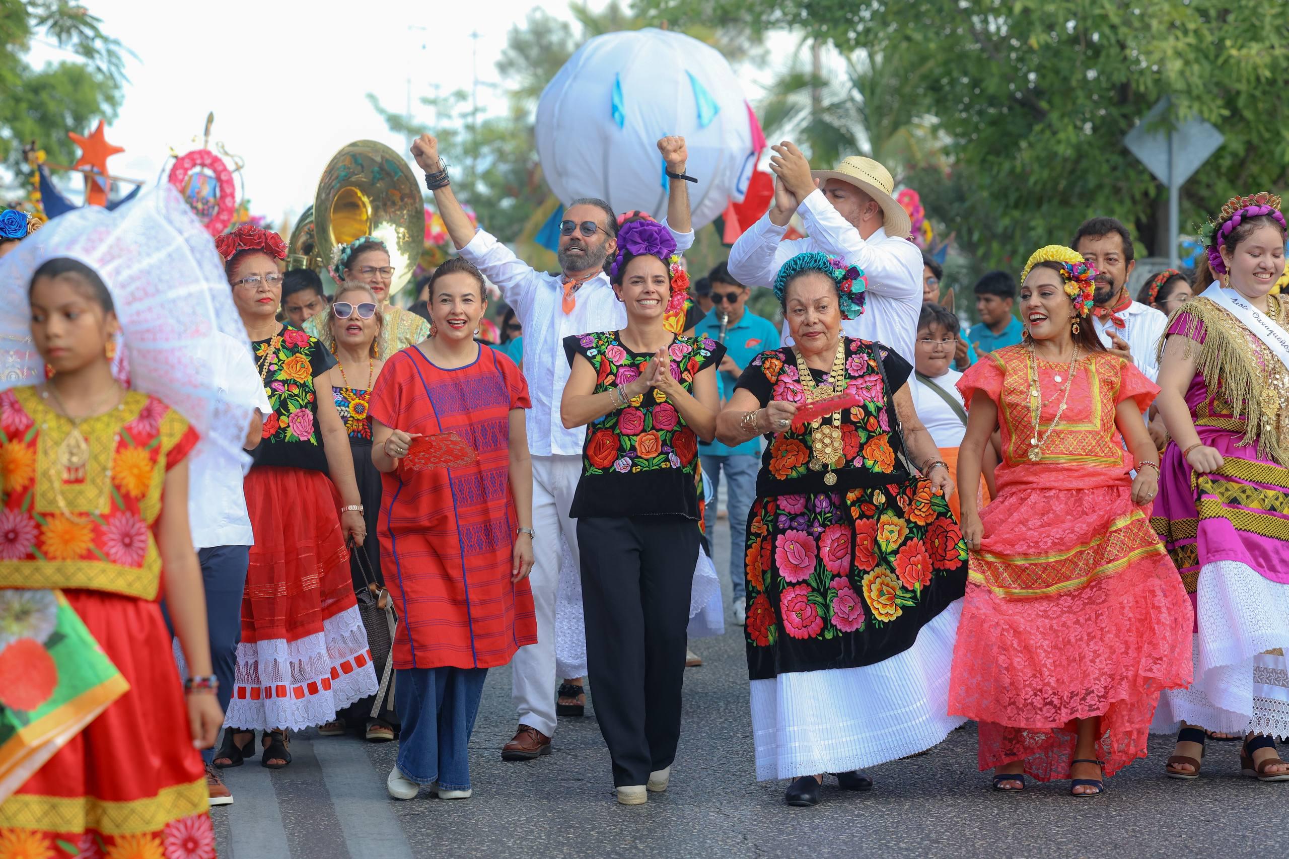 Gran cierre de “Guelaguetza Cancún 2025” con más de 30 mil asistentes