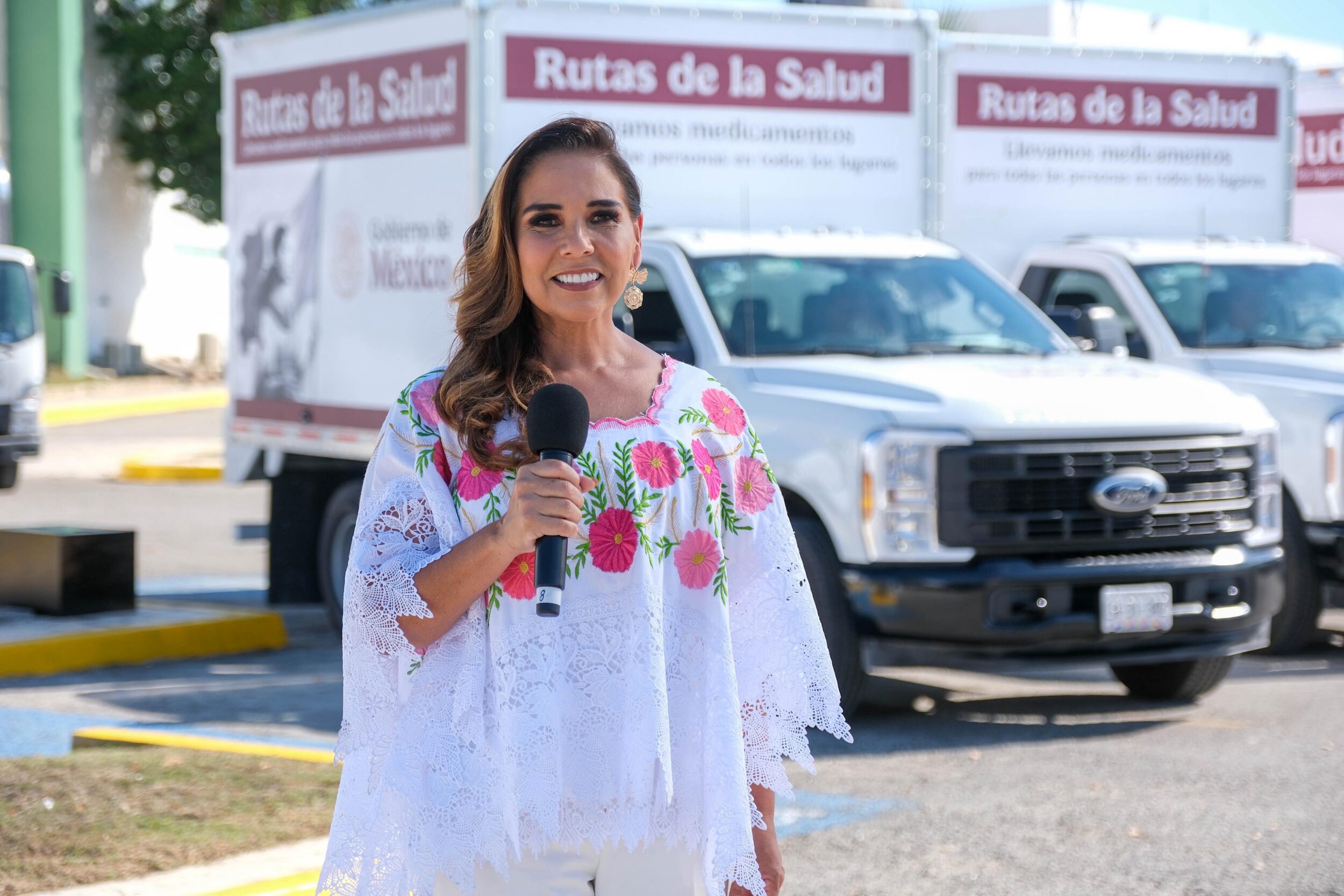 Participa Mara Lezama con la Presidenta Claudia Sheinbaum en el arranque de la Estrategia Nacional de Rutas por la Salud
