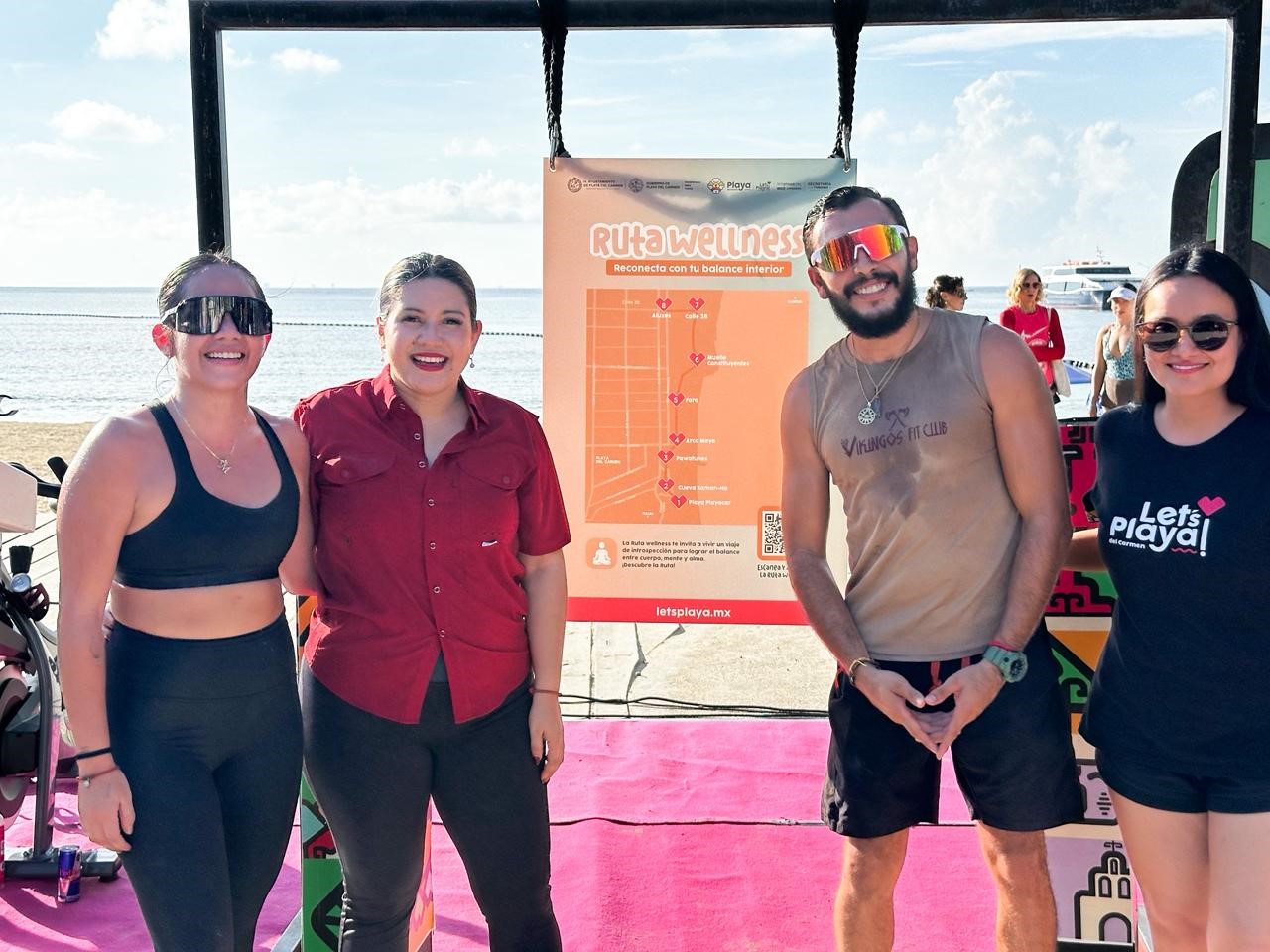 Con el lanzamiento de la Ruta Wellness el gobierno de Playa del Carmen impulsa el bienestar integral