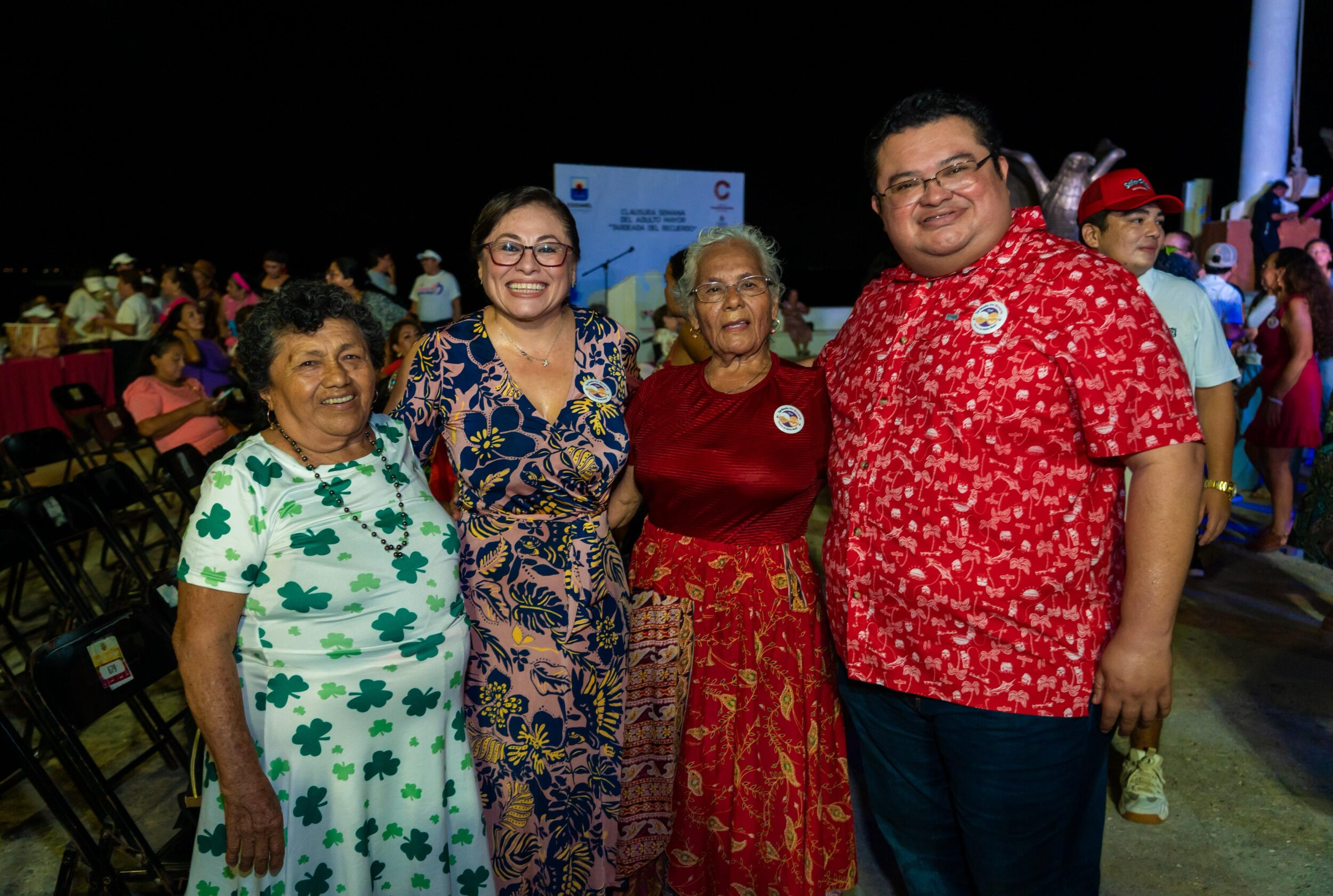Chacón y Diana Sosa clausuran la Semana del adulto mayor con Tardeada del Recuerdo