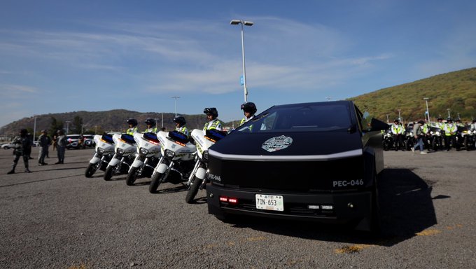 Tres razones por las que las Cybertruck de Musk reprueban como patrullas en Guadalajara