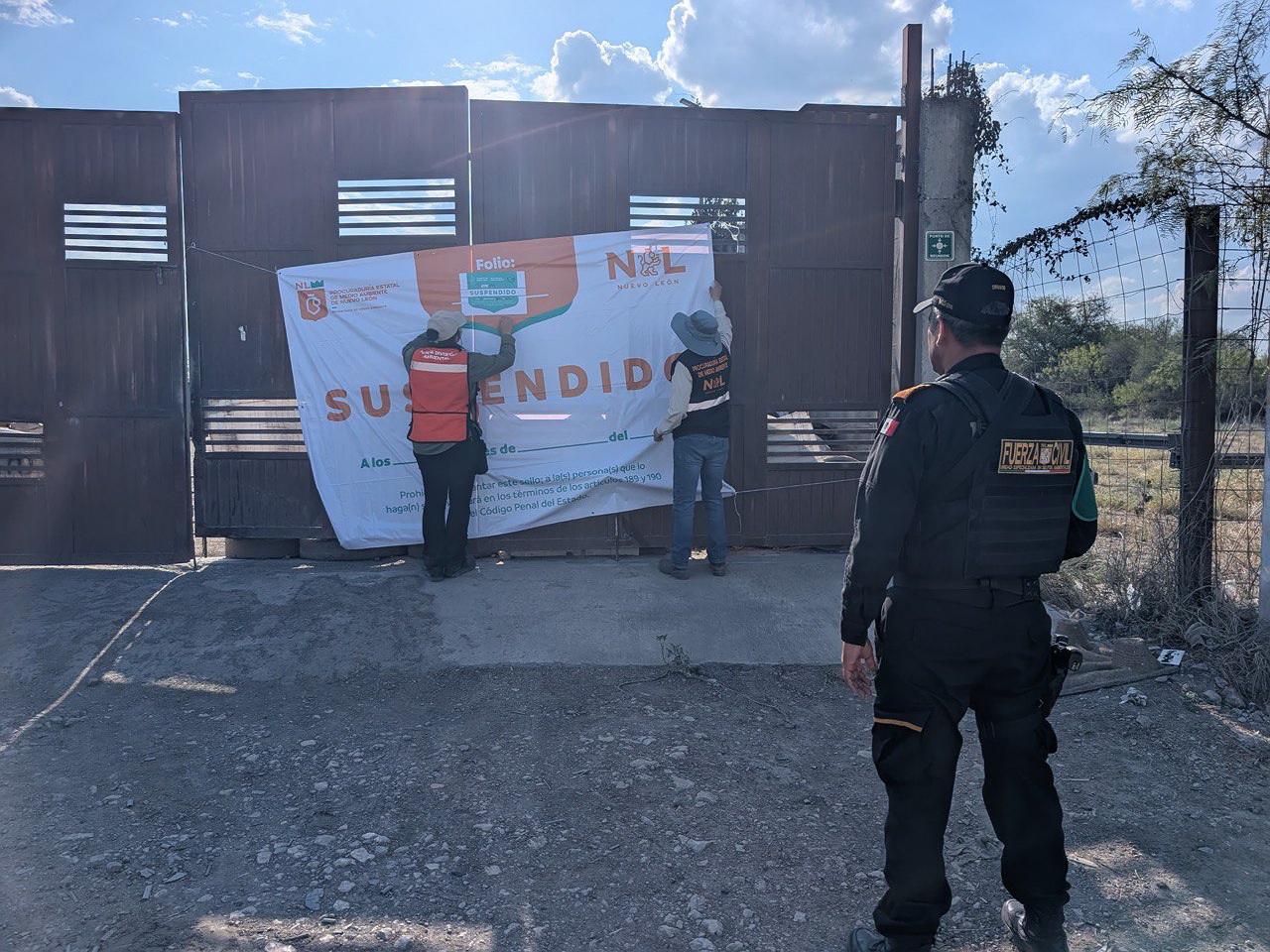 Suspenden recicladora en Escobedo por irregularidades y riesgo ambiental