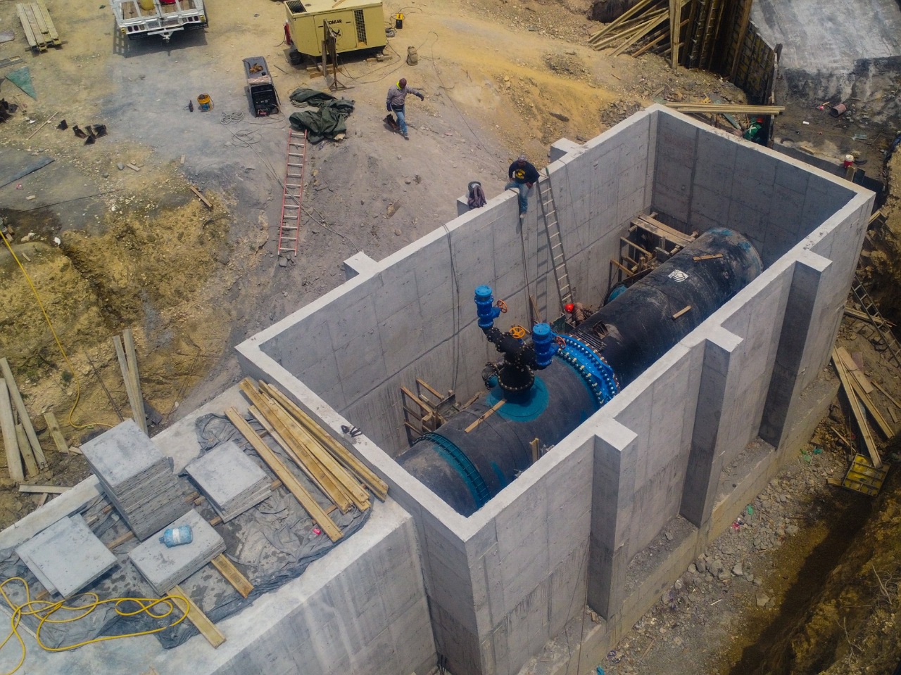 Concluyen interconexión entre Presa León y Cerro Prieto para fortalecer abasto de agua en Monterrey
