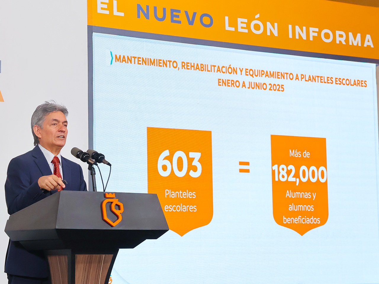 Nuevo León listo para el ciclo escolar 2025-2026 con mejoras en escuelas y transporte