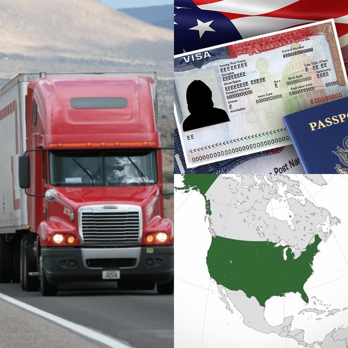 Estados Unidos Suspende Visas para Conductores de Camiones, Incluyendo Mexicanos