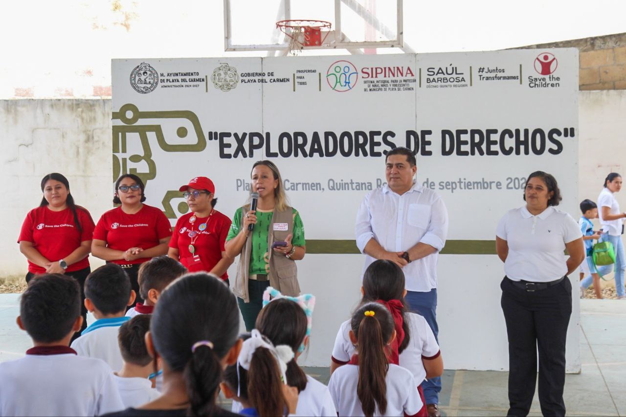 Gobierno de Playa del Carmen refrenda su compromiso con la protección de los derechos de la niñez y adolescencia