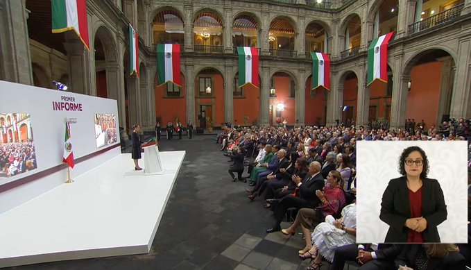 Primer informe de Claudia Sheinbaum: Seguridad y Salud al centro de su administración