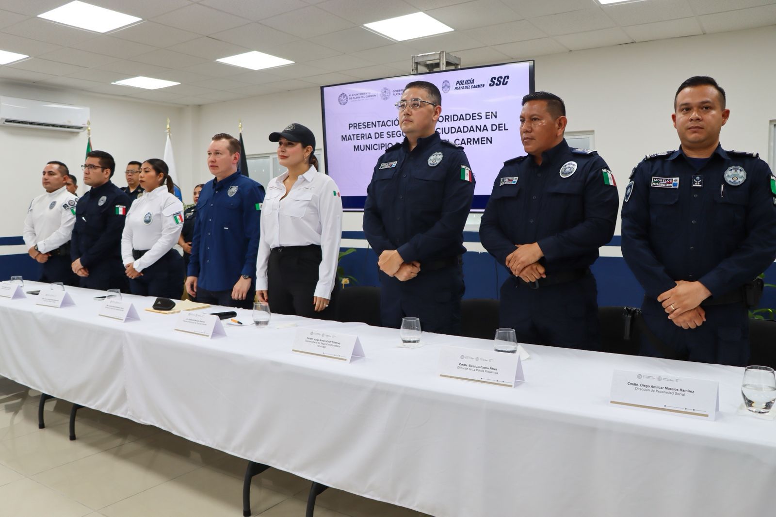 Primer mes de la nueva etapa en seguridad deja más de 130 puestas a disposición en Playa del Carmen