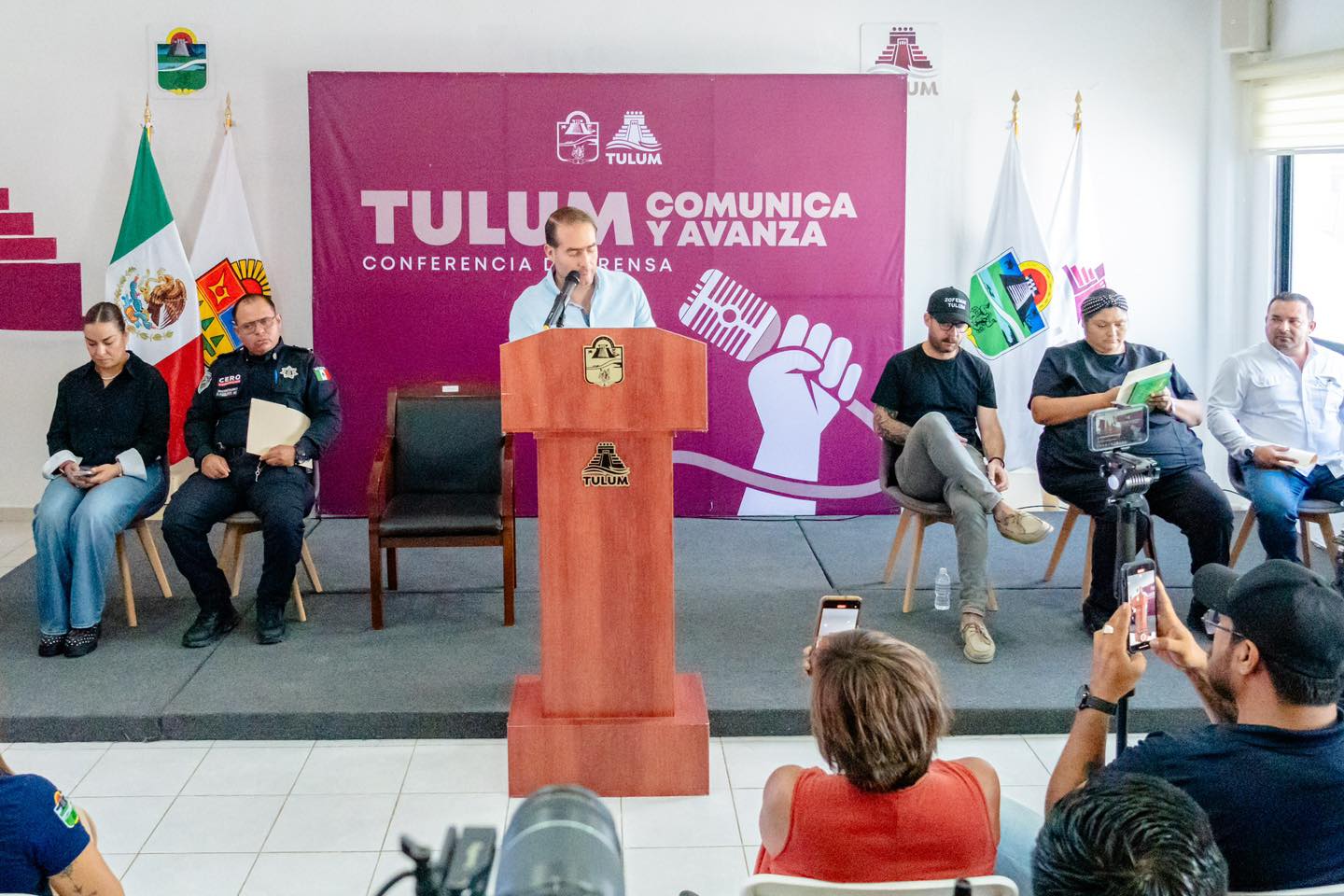 Tulum fortalece la comunicación con medios y ciudadanía a través de encuentros semanales