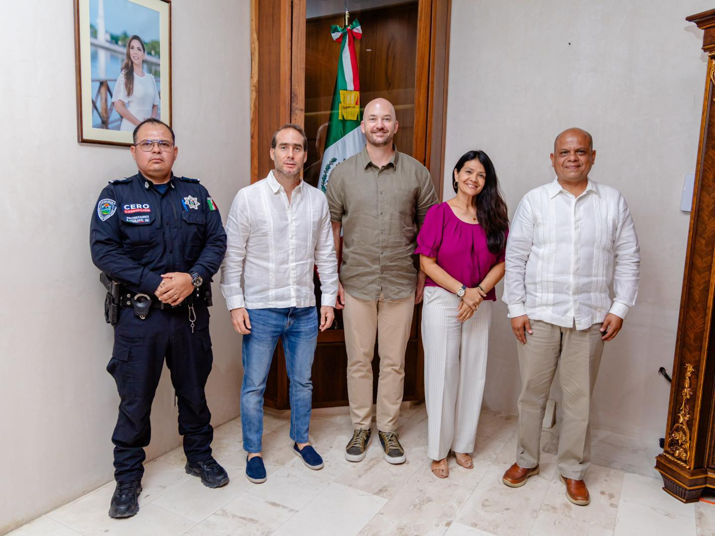 Tulum fortalece vínculos con el Consulado General de Estados Unidos