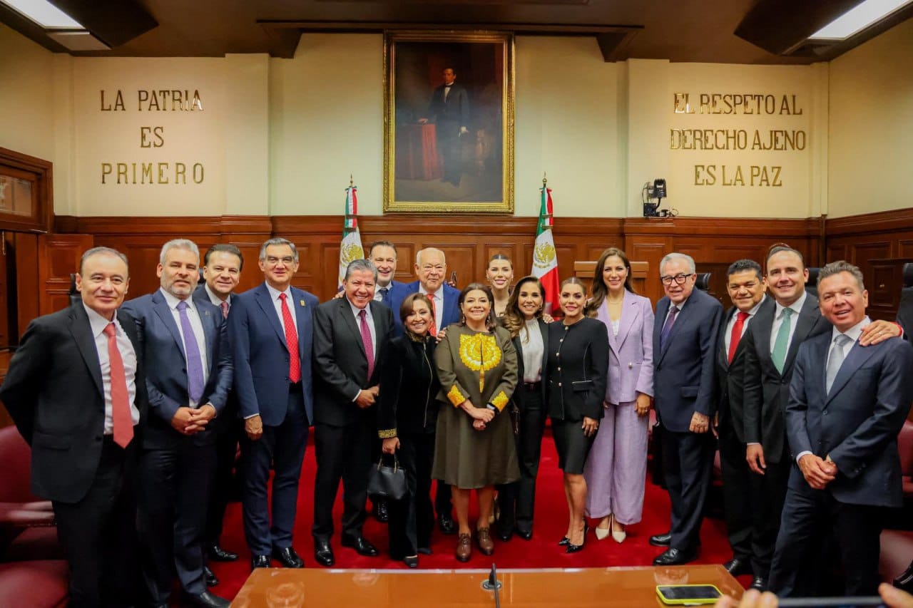 Pablo Lemus, gobernador de Jalisco, participó en la sesión solemne en la Suprema Corte de Justicia de la Nación en la CDMX, junto a la presidenta Claudia Sheinbaum.
