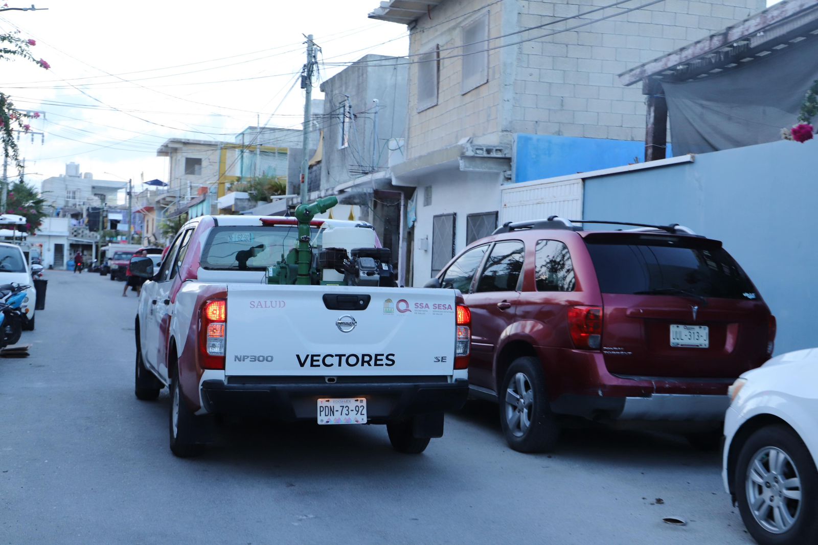 Gobierno de Isla Mujeres refuerza la salud de las familias con campaña de nebulización preventiva