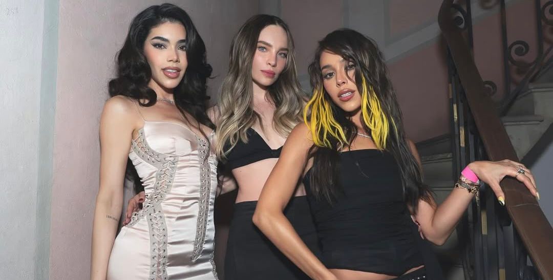 Danna confirma las especulaciones sobre una posible colaboración con Belinda y Kenia OS