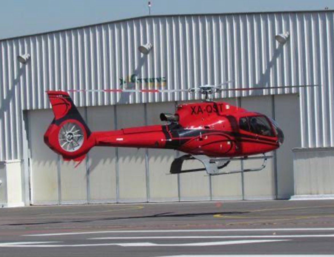 Helicóptero se desploma en el Estado de México y deja dos muertos