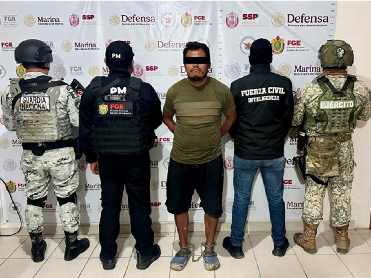 Detienen en Veracruz a ex policía acusado de atropellar a ciclista en Nuevo León