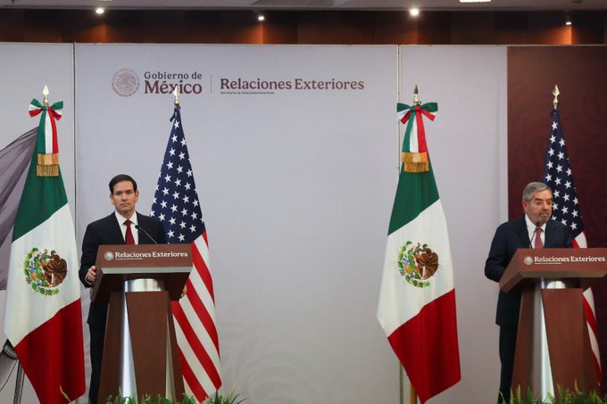 Seguridad, migración y lucha contra cárteles: Rubio y De la Fuente ofrecen mensaje conjunto tras reunión con Sheinbaum 