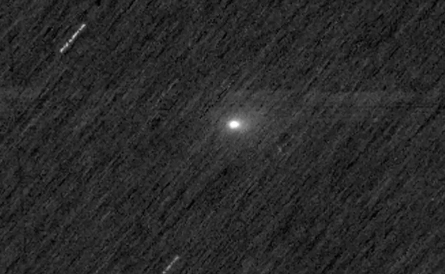El cometa interestelar 3I/ATLAS, captado por una nave en Marte