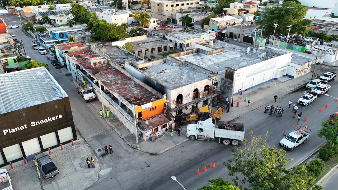 Contribuye gobierno de BJ en recuperación de predios abandonados en la Sm 69