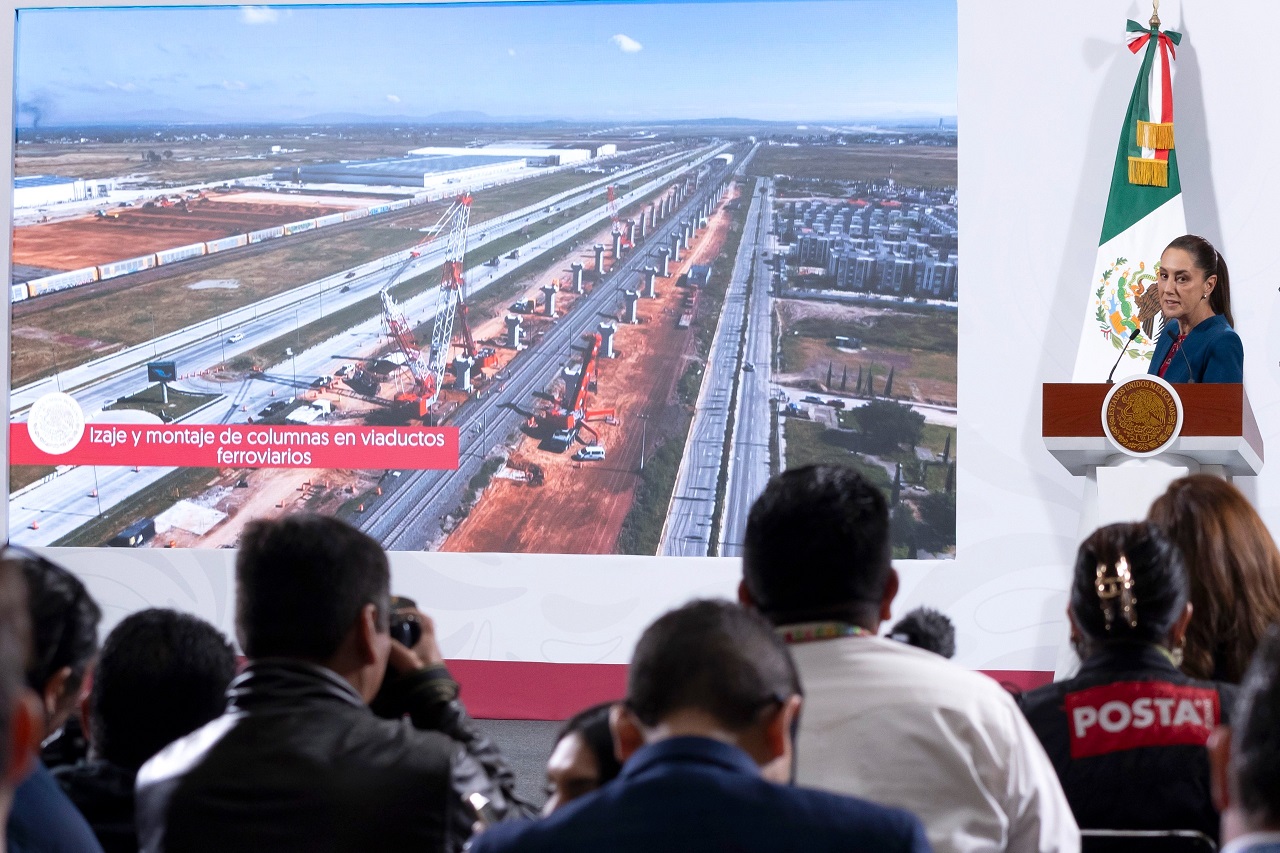 Liberación de derecho de vía para trenes de pasajeros alcanza 66 %: Sheinbaum reconoce apoyo ciudadano”