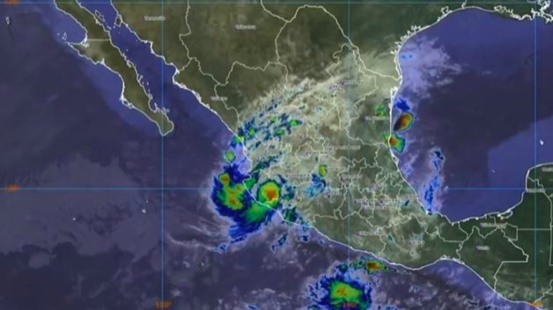 Huracán Priscilla alerta a 6 estados del Pacífico