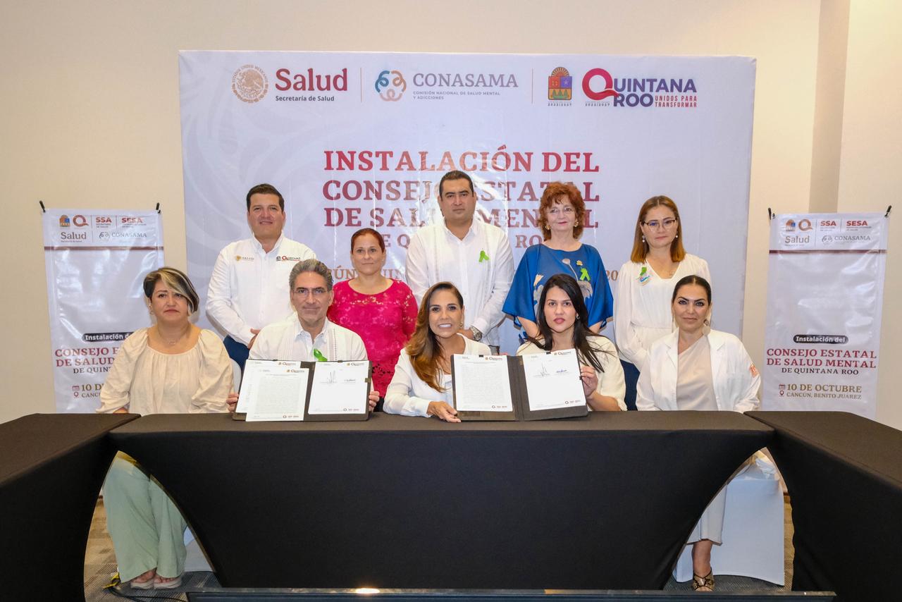 Instala Mara Lezama el Consejo Estatal de Salud Mental