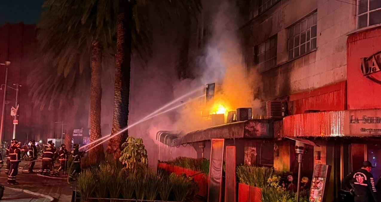 Captan el momento exacto de la explosión en restaurante “La Soldadera”