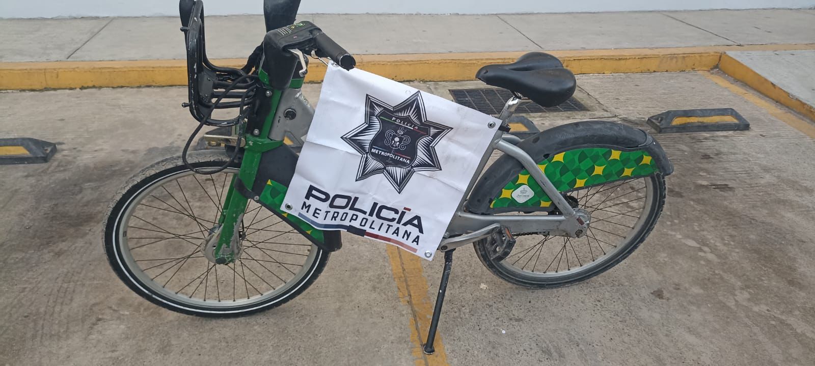 Detienen a hombre por robo de bicicleta del programa “Mi Bici” en Tlaquepaque