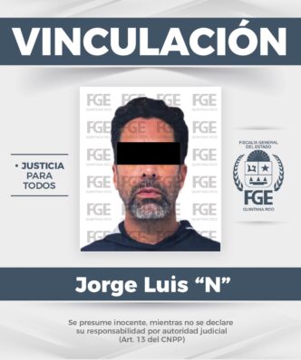 Vinculan a proceso a Jorge Luis “N” por su probable responsabilidad en delito de feminicidio en grado de tentativa