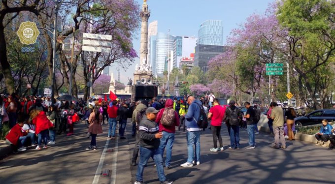 Marcha de conductores: choferes de apps protestan hoy en CDMX