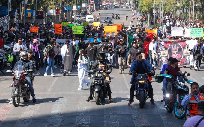Marcha de conductores: choferes de apps protestan hoy en CDMX