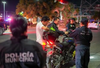 Policía Cancún asegura 133 motocicletas tras operativo contra rodadas