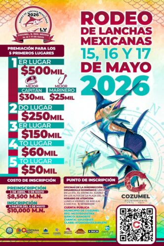 Amplían periodo de preinscripción para el Rodeo de Lanchas Mexicanas 2026