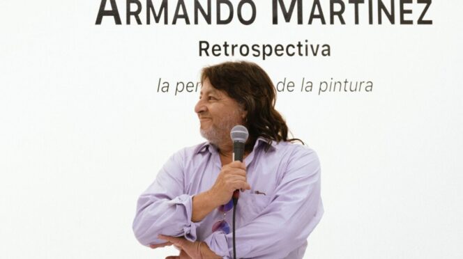 Armando Martínez, artista playense, expone en Galería de Arte del antiguo palacio municipal