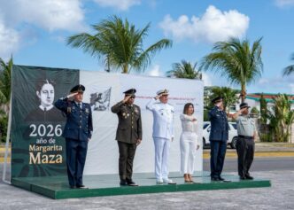 Cozumel rinde homenaje a los pilotos caídos de la Fuerza Aérea Expedicionaria Mexicana