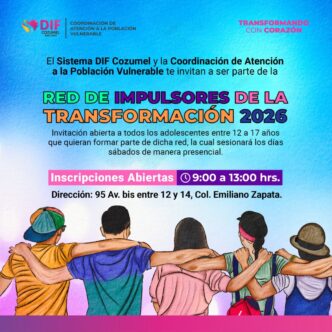 Diana Sosa impulsa la participación juvenil con la Red de Impulsores de la Transformación 2026
