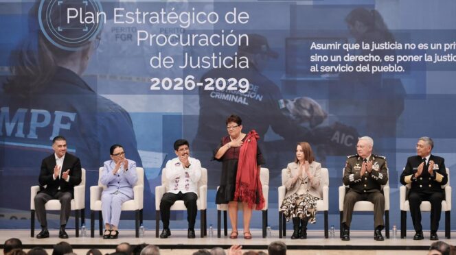 El Plan Estratégico de Procuración de Justicia consolida una ruta clara para una justicia más eficaz en el país, de la mano de la Fiscal Ernestina Godoy: Mara Lezama