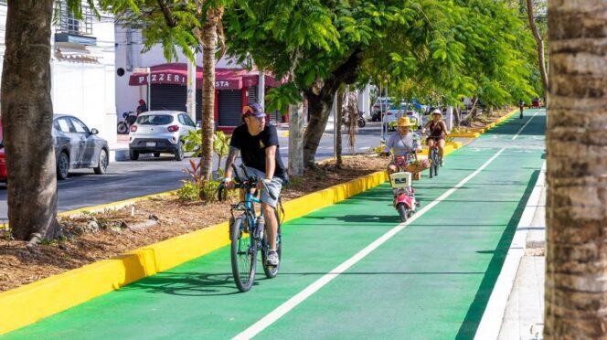 Estefanía Mercado entrega primera etapa de la modernización de la Avenida 10 en Playa del Carmen