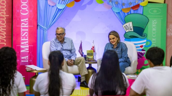 Rocha Moya invita a niñas y niños de Sinaloa a leer y escribir libros