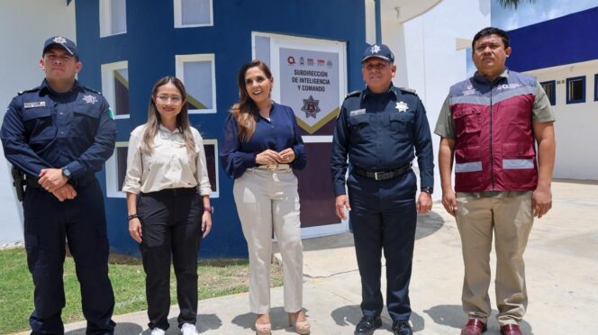 Mara Lezama inicia operaciones del C2 de Chetumal; refuerzan vigilancia y coordinación en la capital del estado
