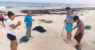 Registra la FPMC el primer nido de tortuga caguama en Punta Sur