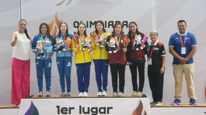Suma Quintana Roo una medalla de bronce en la prueba de Clavados Sincronizados de Plataforma