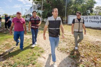 Supervisa Diego Castañon Jornada de Limpieza y Rehabilitación en Chemuyil