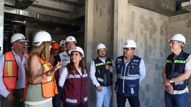 Supervisa Mara Lezama avances del nuevo Hospital General de Chetumal; abriría este mismo año