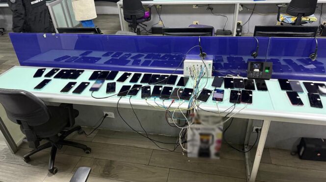 Edomex golpea call centers de extorsión; detienen a 102