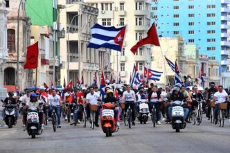 Marcha juvenil en Cuba registra baja asistencia