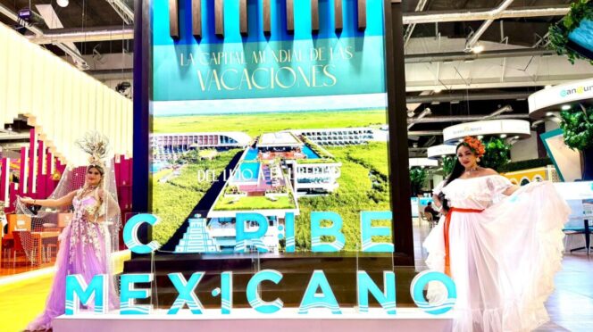 Isla Mujeres fortalece su promoción turística con la campaña Paraíso con Corazón en el Tianguis Turístico de México en Acapulco
