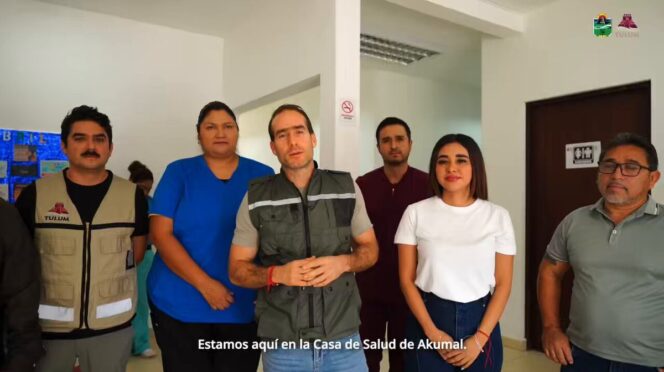 Supervisan rehabilitación en Casa de Salud de Akumal