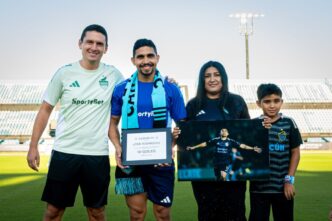 Cancún FC reconoce segundo título de goleo de José Rodríguez