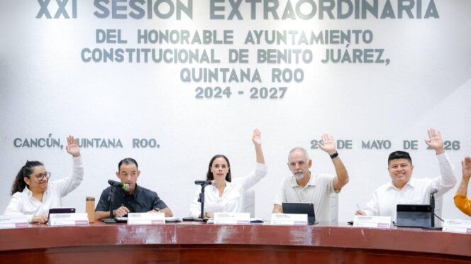 Supera Cancún 748 millones de pesos en inversión pública para este 2026, histórica cifra es aprobada por el Cabildo