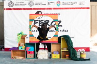 La obra teatral “Feroz” deja un gran mensaje a niñas y niños de Playa del Carmen y Puerto Aventuras